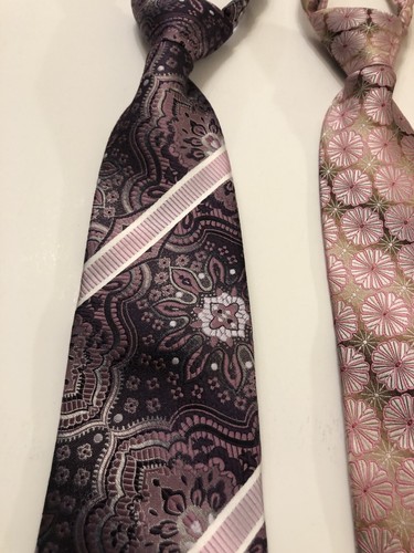 3 NEW 14in Zipper Neckties Boys Adjustable - Picture 2 of 9