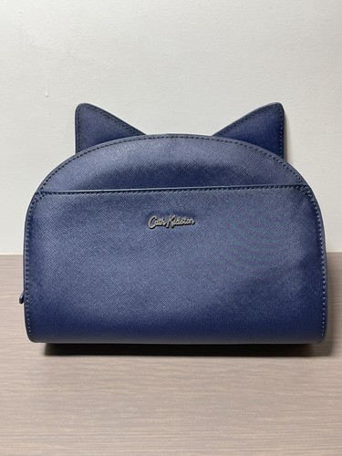 Cath Kidston - Navy Cat Face Shaped Small Handbag Used/PreLoved Great Condition - Picture 5 of 18