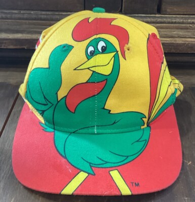 Vintage 1998 Kellogg s Corn Flakes Advertisement Corny Rooster Hat