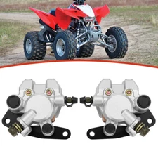 Front Brake Calipers & Pads for Yamaha Raptor 125 350 660R YFM125 YFM350 YFM660R