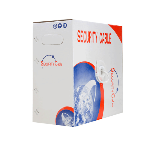 500 Fuß 22/4 AWG Solides Alarmkabel Kabel CCA Ungeschirmt Weiß für Sicherheitssystem - Bild 3 von 4