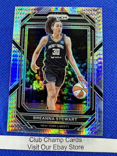 Breanna Stewart [Hyper] #17 2023 Panini Prizm WNBA card