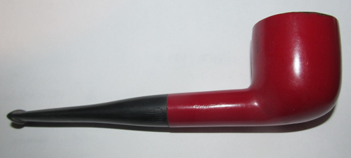 Dr Grabow Viscount Red And Black Vintage Estate Pipe W/ Symbol Of A Spade - Picture 2 of 3