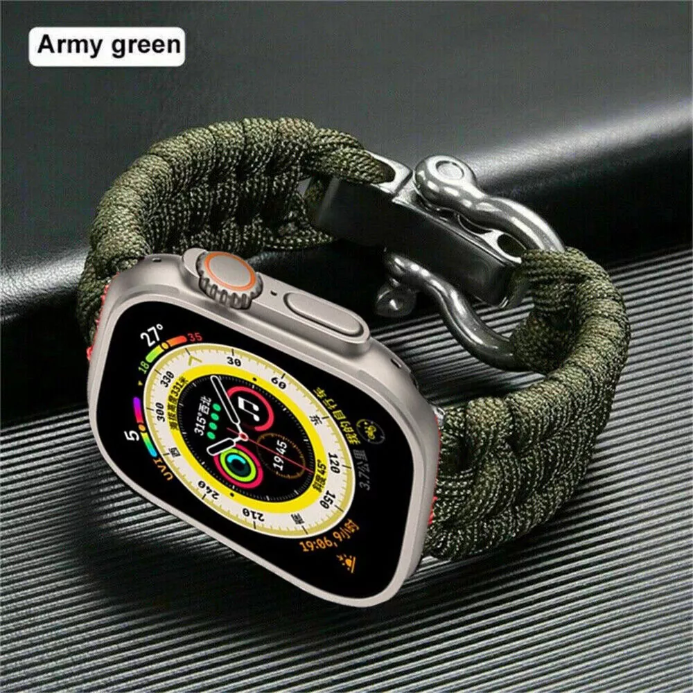 Woven apple watch strap sale
