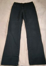 Boys U.S. Polo Assn. Black Slim Straight Jeans W/Adjustable Waist Size 14