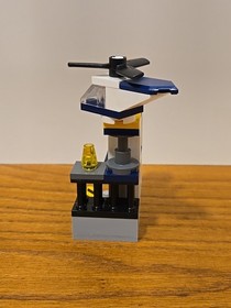 Mini Brick Built Model Of Lego City Police Station 7237 - From Set 11021