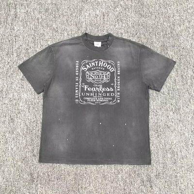 Saint Mxxxxxx x Neighborhood STHD Fearless short sleeve T-shirt in
