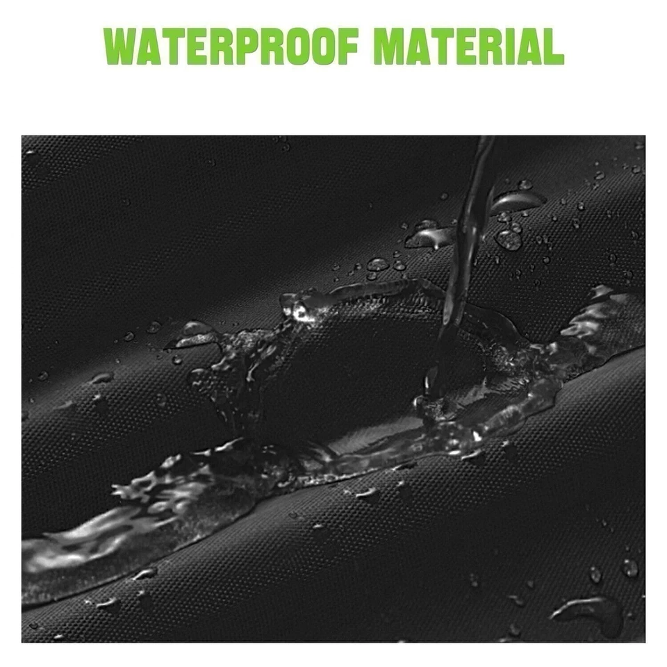 For Ford Black Car Full Cover Waterproof UV Snow Dust Rain Resistant */ - Image 3 of 4