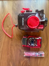Olympus Tough TG-6 Camera  Olympus Tough PT-059 Underwater Housing - Used Once