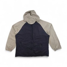 Nike Windbreaker Herren L Schwarz Vintage Jacke Windjacke Regenjacke Retro 