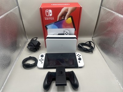 Nintendo Switch OLED Model 64GB Handheld Console With 256 GB Memory Card