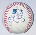 GAVIN SHEETS SAN DIEGO PADRES SIGNED AUTOGRAPHED GAME USED MLB BASEBALL RARE!