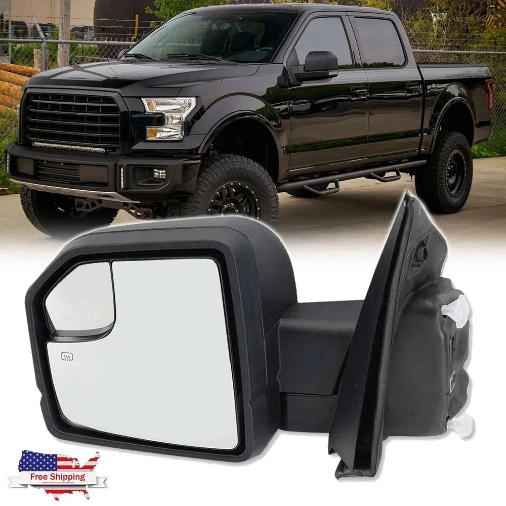 Mirrors Driver Left Side Heated for F150 Truck Hand Ford F-150 2017-2020