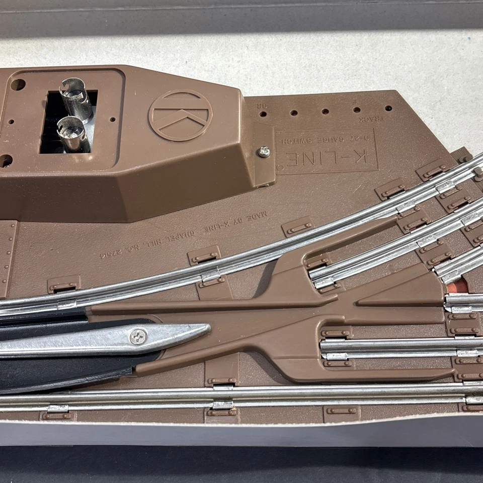 K-Line Manual Control Switch O Gauge Left Hand K-273, Looks Unused, See Photos - Image 3 of 4