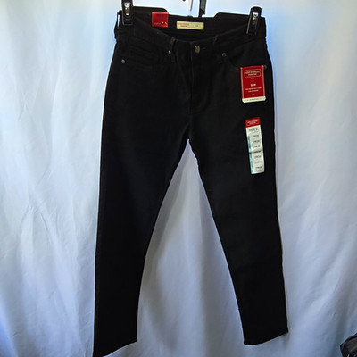 Signature by Levi Strauss & Co. Men s Skinny Jeans Black Slim Fit Denim NWT 29