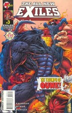 Exiles #3 FN 1995 Stock Image