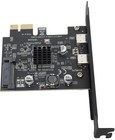 USB 3.2 PCI Express Expansion Card 2 Ports, PCIE USB-C Card Gen 2 Pcie Adapter 