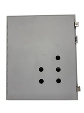 Hammond Nema 12-4X 4 Aluminum Junction Pull Box 24"X20"X8"  W/Backplane