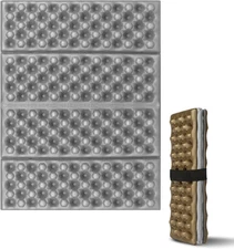 FOCHIER F Stadium Seat Pad, Camping Foam Foldable Z Large, Iron Grey 1PC 