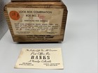 Antique USPS Post Office Postal Door Bank With Combination  — photo 6