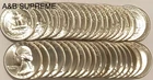 ROLL (40) 1941 WASHINGTON QUARTERS “STUNNING GEMS” BU UNCIRCULATED 90% SILVER