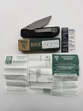 Buck Strider 881 SB.1 BOS ATS-34 USA Tactical Folding Knife Tanto Spearpoint