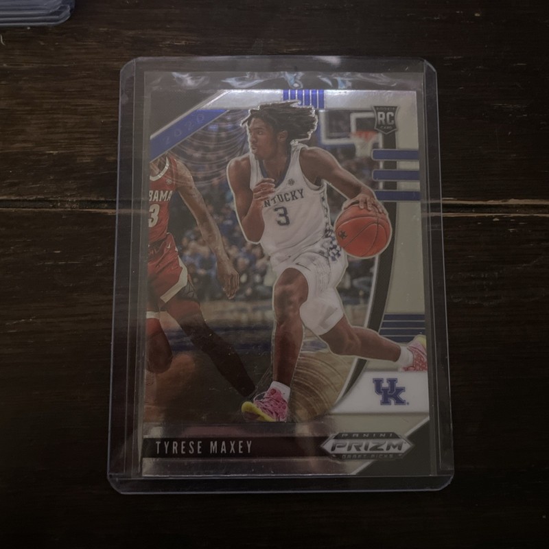 2020-21 Panini Prizm Draft Picks - Tyrese Maxey #14 (RC)