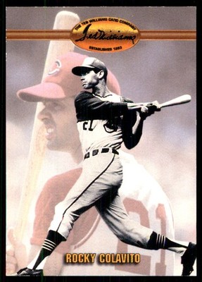 Rocky Colavito 1993 Ted Williams #33 Indians MLB READ FREE SHIPPING AutographDen