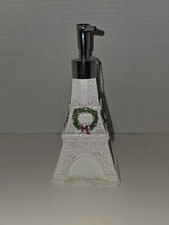 Paris France Eiffel Tower Soap Dispenser. 8 1/2 inches tall. Christmas Decor