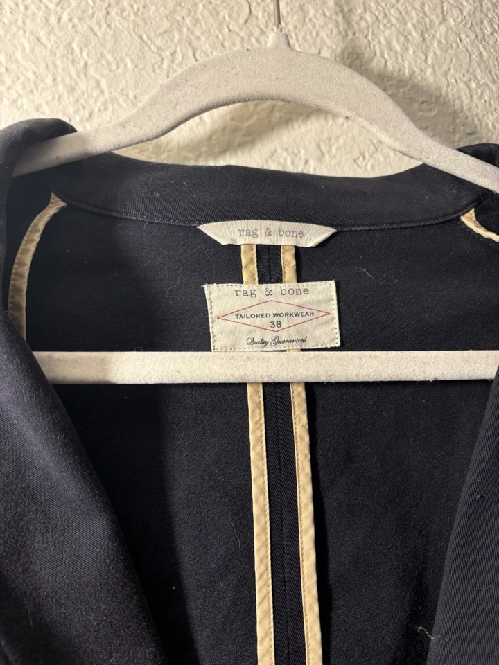 Rag and Bone Tailored Workwear Blazer Jacket Mens Size 38 - Image 2 of 3