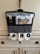 Cynthia Rowley Halloween Hocus Pocus Witch Mantel Scarf 50” X 10.5” NWT