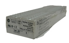 50 PCS. ALLEN BRADLEY 1492-CA1 TERMINAL BLOCKS SER. C 1492CA1 NEW, SURPLUS