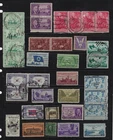 Old Original Collection 34 Different United States Stamps Used Very Rare