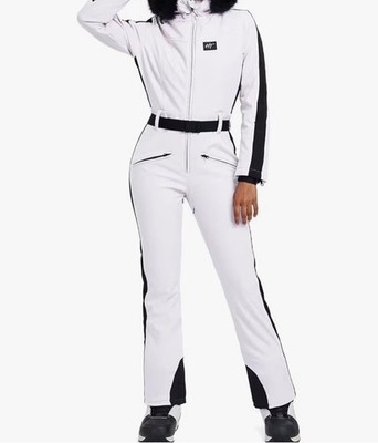 HOTIAN Women One Piece Ski Suits Slim Fit Overalls Jumpsuits Waterproof Winter O
