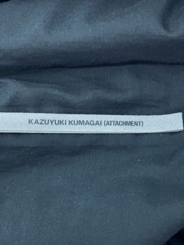 KAZUYUKI KUMAGAI ATTACHMENT RIDERS JACKET DEERSKIN SINGLE LEATHER 2 COTTON Used - Picture 3 of 6