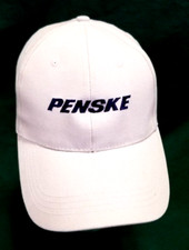 Penske White Beige Ball Cap Hat Trucking Logistics by Cap America