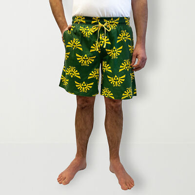 Legend of Zelda Pajama Shorts Pants Sleep Mens Women S M L XL XXL