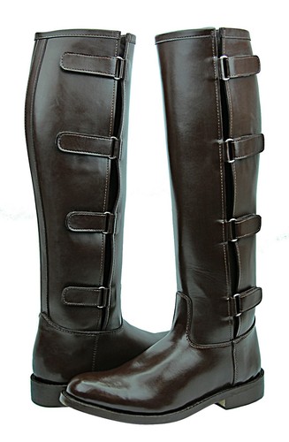 Botas de montar polo ecuestres Hispar Spirit para damas mujeres altas hasta la rodilla - Imagen 2 de 19