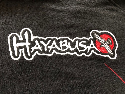 VTG.Hayabusa Hoodie Men’s Fight Uwagi Gi Jiu Boxing Jitsu MMA Full Zip Jacket XL - Picture 7 of 8