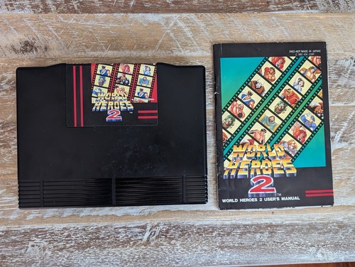 Complete ✹ WORLD HEROES 2 II ✹ Neo Geo AES Game NEOGEO ✹ USA Version - Picture 9 of 22