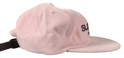 Supreme Multicolor Twill Classic Logo 6-Panel Cap Pink OS SS18 New
