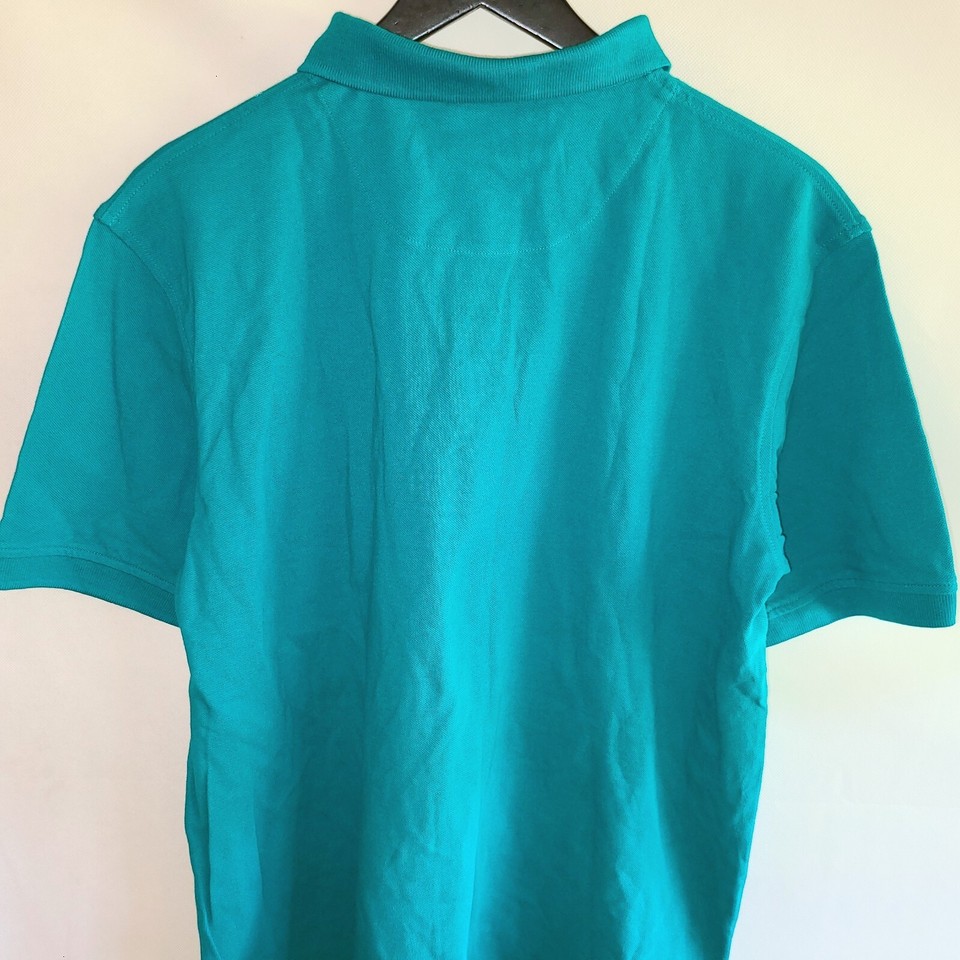 Santa Barbara Polo & Racquet Club Boys XL Short Sleev Polo Shirt Green