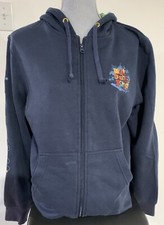 Disney Parks Walt Disney World Embroidered Full Zip Hoodie Size XL