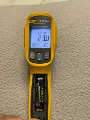 Fluke 62Max Infrared IR Handheld Thermometer Non Contact for PIZZA OVEN / BBQ#$