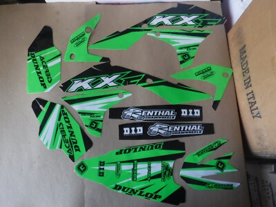 FLU DESIGNS PTS6 TEAM KAWASAKI GRAPHICS KX450 KX450F 2016 2017