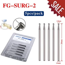 Dental Surgical Tungsten Carbide Steel Bur 25mm For High Speed Handpiece FG2