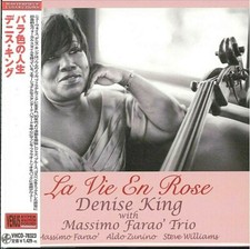 Denise King/Massimo Faraò Trio Jazz Vocal SEALED CD La Vie En Rose Paper Slv OBI