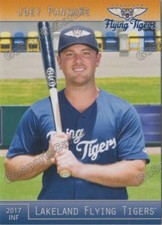 2017 Lakeland Flying Tigers Joey Pankake RC Rookie Detroit