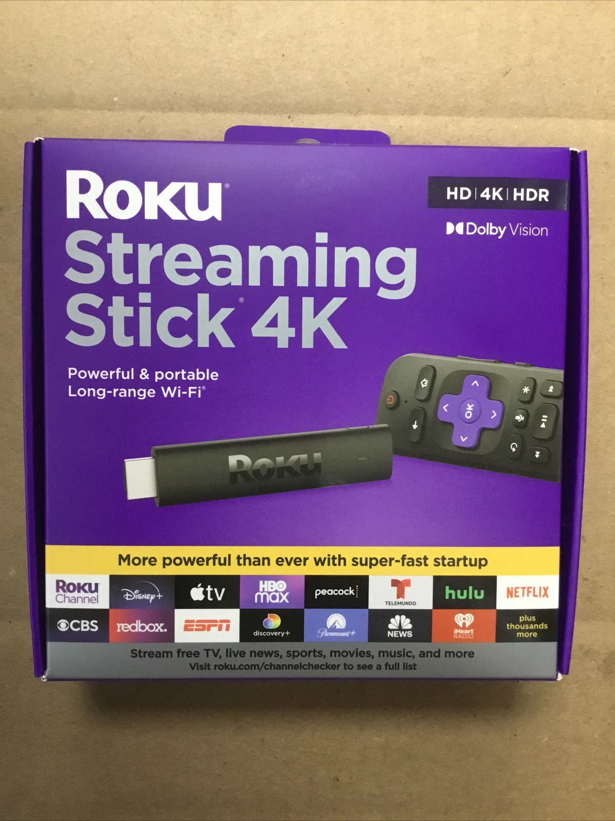 Roku 4k streaming stick 3820r ebay