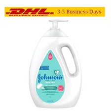 Bath Wash Baby Johnson's 1000 ml Milk Rice Shower Body Cream Family Size Johnson